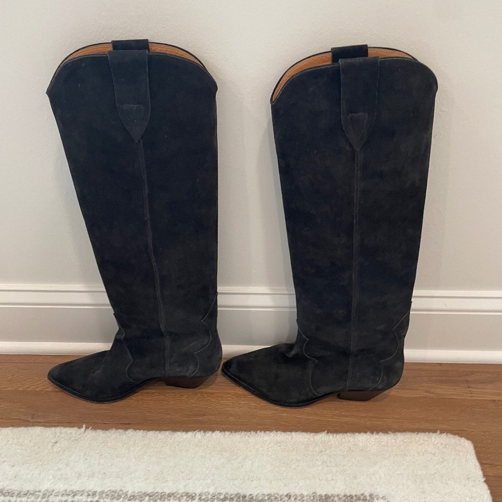 Isabel Marant Denvee Boot Faded Black